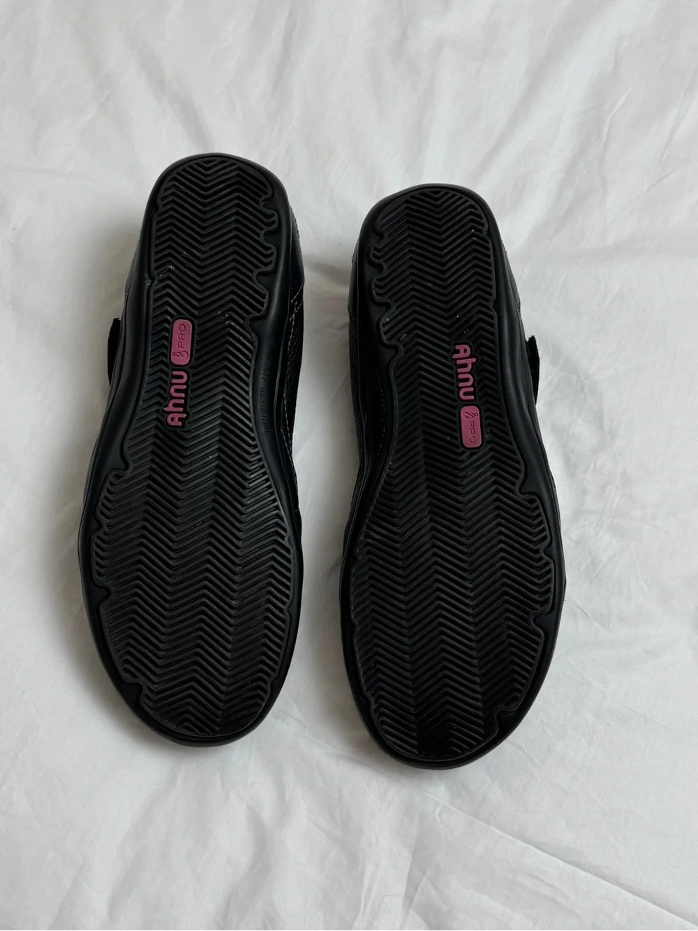 Whimsical Ahnu Black Leather Mary Jane Ballet Flats Size 8 Y2K
